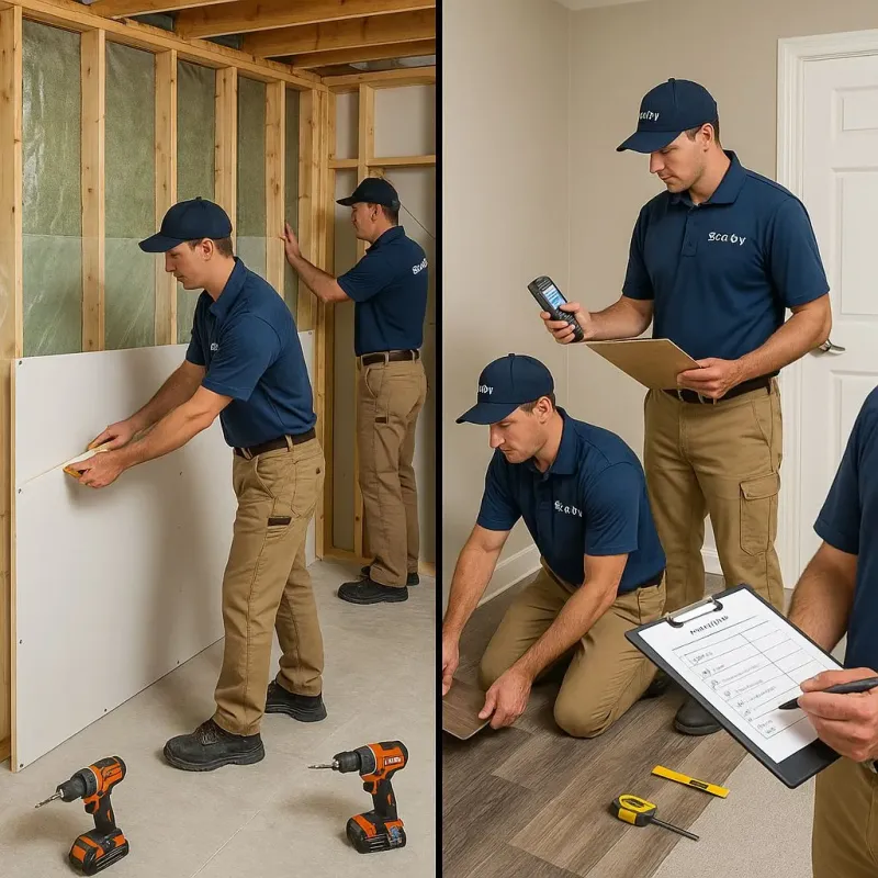 Repairs and Reconstruction process in Nibley, UT